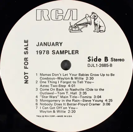 Darrio, Scorpions, Steve Young a.o. - January 1978 Sampler