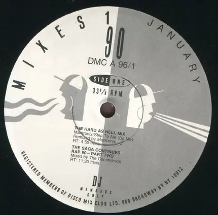 HipHop Compilation - January 90 - Mixes 1