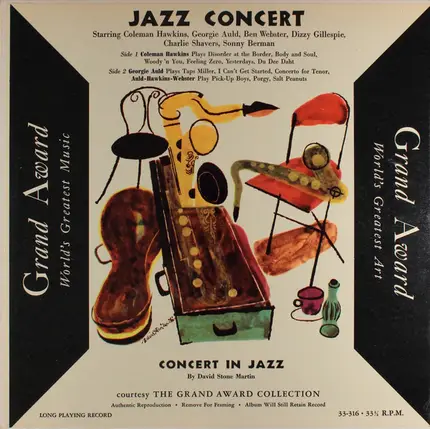 Coleman Hawkins / Georgie Auld / Ben Webster - Jazz Concert