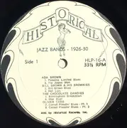 LP - Bill Brown / Oliver Cobb / Ada Brown a.o. - Jazz Bands 1926-1930