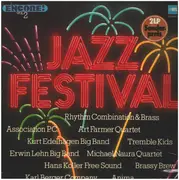 Double LP - Kurt Edelhagen Big Band / Brassy Brew / Michael Naura Quartet a.o. - Jazz Festival