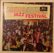 LP - Lester Young / Billie Holiday / Coleman Hawkins a.o. - Jazz Festival - Mono