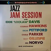 LP - Coleman Hawkins, Oscar Pettiford, Red Norvo, Charlie Parker, Eddie 'Lockjaw' Davis, Dizzy Gillespie - Jazz Jam Session
