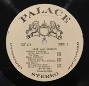 LP - Coleman Hawkins, Oscar Pettiford, Red Norvo, Charlie Parker, Eddie 'Lockjaw' Davis, Dizzy Gillespie - Jazz Jam Session