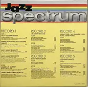 LP-Box - Sarah Vaughan, Miles Davis, Charlie Mingus, a.o. - Jazz Spectrum - GJ-2 / GJ-7 / GJ-11 / GJ-15 / GJ-23