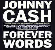 Double LP - Elvis Costello. Jewel, Chris Cornell - Johnny Cash: Forever Words