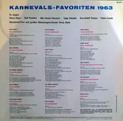LP - Various - Karnevals-Favoriten 1963