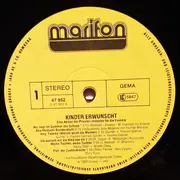 LP - Su Kramer, Julia Migenes Mit Tochter a.o. - Kinder Erwünscht