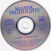 CD - Mozart / Cannabich / Molter / Verdi a.o. - Klassik Highlights - 15 Jahre Naxos 1987-2002