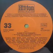 LP - Hörspiel - Klaus Störtebeker (Folge 1)