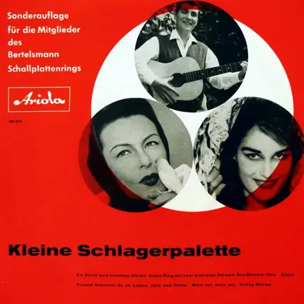 Willy Hoffmann und sein Orchester, Jack und Santa und die Monacos, Josef Niessen a.o. - Kleine Schlagerpalette