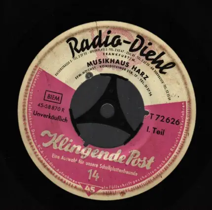 Various - Klingende Post 14