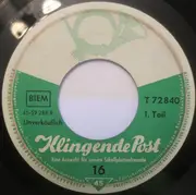 7inch Vinyl Single - Various - Klingende Post 16