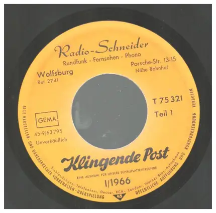 Various - Klingende Post I/1966