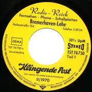 7inch Vinyl Single - Various - Klingende Post II/1970 - Musik Liegt In Der Luft