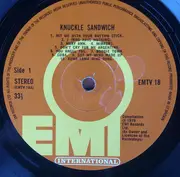 LP - Ian Dury / Sylvester / Balck Lace - Knuckle Sandwich