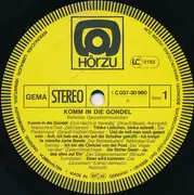 LP - Johann Strauss Jr., Lehar a.o. - Komm In Die Gondel (Beliebte Operettenmelodien)