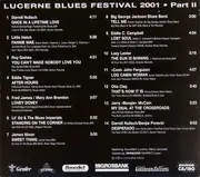 Double CD - James Nixon, Big George Jackson Blues Band, Lazy Lester - Lucerne Blues Festival 2001 - Digipak / Promo