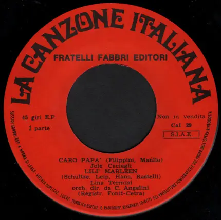 Various - La Canzone Italiana - N° 29