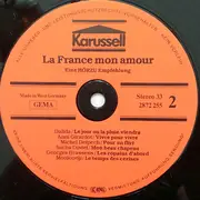 LP - Pop Compilation - La France Mon Amour