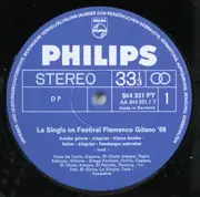 LP - Various - La Singla Festival Flamenco Gitano '68