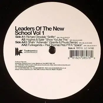 Richard Dinsdale, Hughes & Spider, Shahi, Funkagenda - Leaders Of The New School Vol. 1