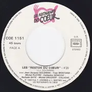 7inch Vinyl Single - Various - Les 'Restos' Du Coeur