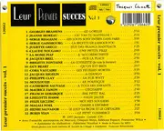 CD - Various - Leur Premier Succès Vol. 1