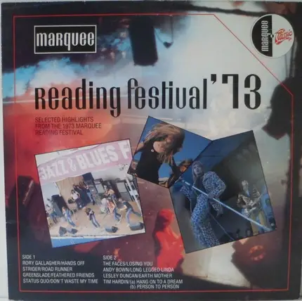 Greenslade, Rory Gallagher, Status Quo... - Live At Reading Festival