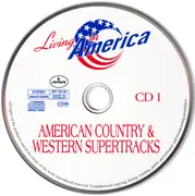 Double CD - Johnny Cash, Dolly Parton, Willie Nelson a.o. - Living In America (American Country & Western Supertracks) - Digipak