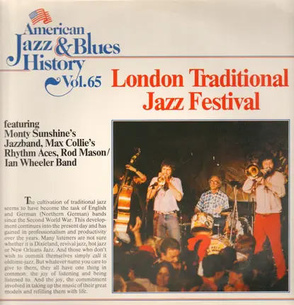 Monty Sunshine´s Jazzband, Max Colie´s Rhythm Aces, a.o. - London Traditional Jazz Festival