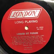 LP - David Whitfield, Frank Chacksfield, Anton Karas, a.o. - London Hit Parade - Mono
