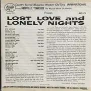 LP - Red Sovine, Eddie Wilson, Benny Barnes, Leon Payne - Lost Love And Lonely Nights