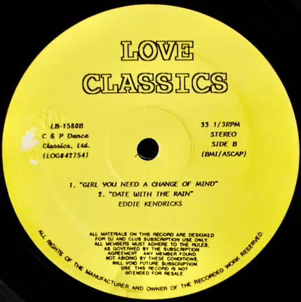 Various - LOVE CLASSICS