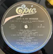 LP - Michael Jackson / The Jacksons / Billy Ocean a.o. - Love Is My Message - + Insert