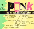 CD-Box - Sex Pistols, Ramones, Damned - Punk: The Worst Of Total Anarchy - Box Set containing 3 Jewel Cases