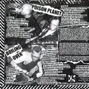 7inch Vinyl Single - Poison Planet, Boiling Over, Cold Shoulder - Punx Don't Drink - purple marbled pressing