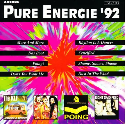 Chariff, The KLF, Izabella - Pure Energie '92