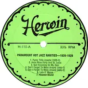 LP - The Hotentots, Blythe's Sinful Five, Beverly Synocopators a.o. - Paramount Hot Jazz Rarities 1926-1928 - Mono