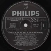 Double LP - Jacques Brel, Juliette Gréco, Patachou - Paris Et La France En Chansons