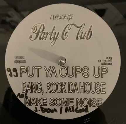 Hip Hop Sampler - Party Club # 15