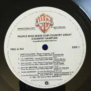 LP - Emmylou Harris, T.G. Sheppard - People Who Make Our Country Great (Country Sampler)