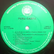 Double LP - Various - Peru Canta