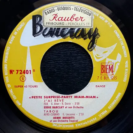 Various - Petite Surprise-Party Miam-Miam