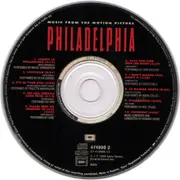 CD - Bruce Springsteen, Peter Gabriel, and others - Philadelphia (Music From The Motion Picture)