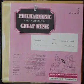 Felix Mendelssohn-Bartholdy - Philharmonic Family Library Of Great Music Album 5