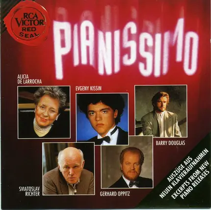 Liszt / Mozart / Prokofiev / Bach / Brahms - Pianissimo - Auszüge aus neuen Klavieraufnahmen / Excerpts from new piano releases