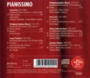 CD - Liszt / Mozart / Prokofiev / Bach / Brahms - Pianissimo - Auszüge aus neuen Klavieraufnahmen / Excerpts from new piano releases