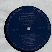 LP - Various - Play And Dance Songs And Tunes