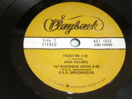Jake Holmes, Blue Oyster cult - Playback